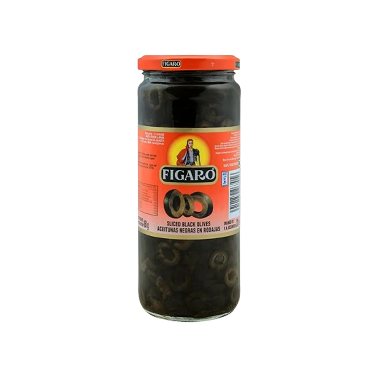 Figaro Black Olive Sliced 450g