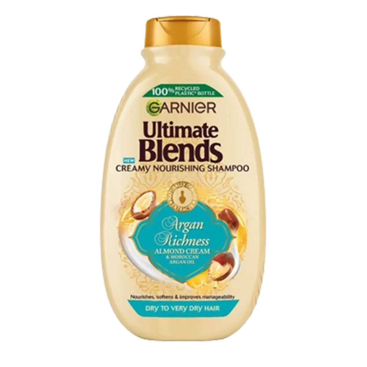 GARNIER Ultimate Blends Creamy Argan Oil Almond Shampoo 400ml