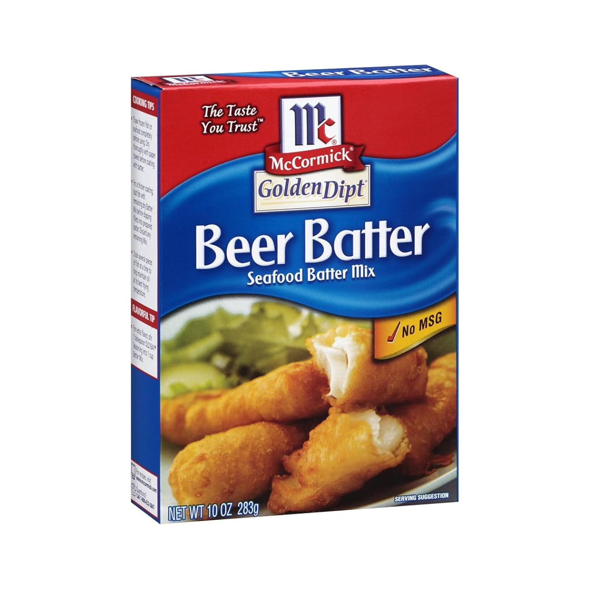 Golden Dipt, Seafood Batter Mix Beer Batter, Case Of 8, 10 oz
